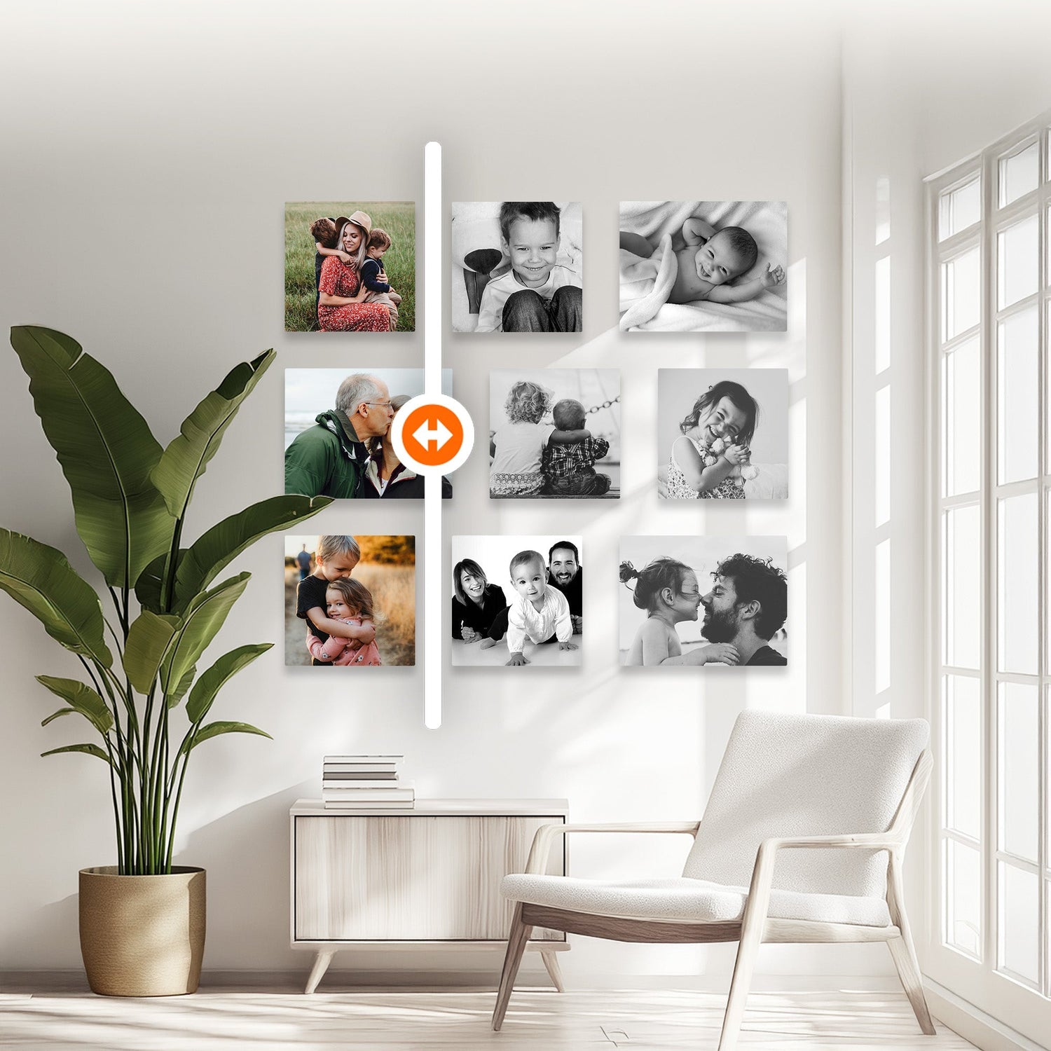 Create a Timeless Black & White Photo Wall with EPIX