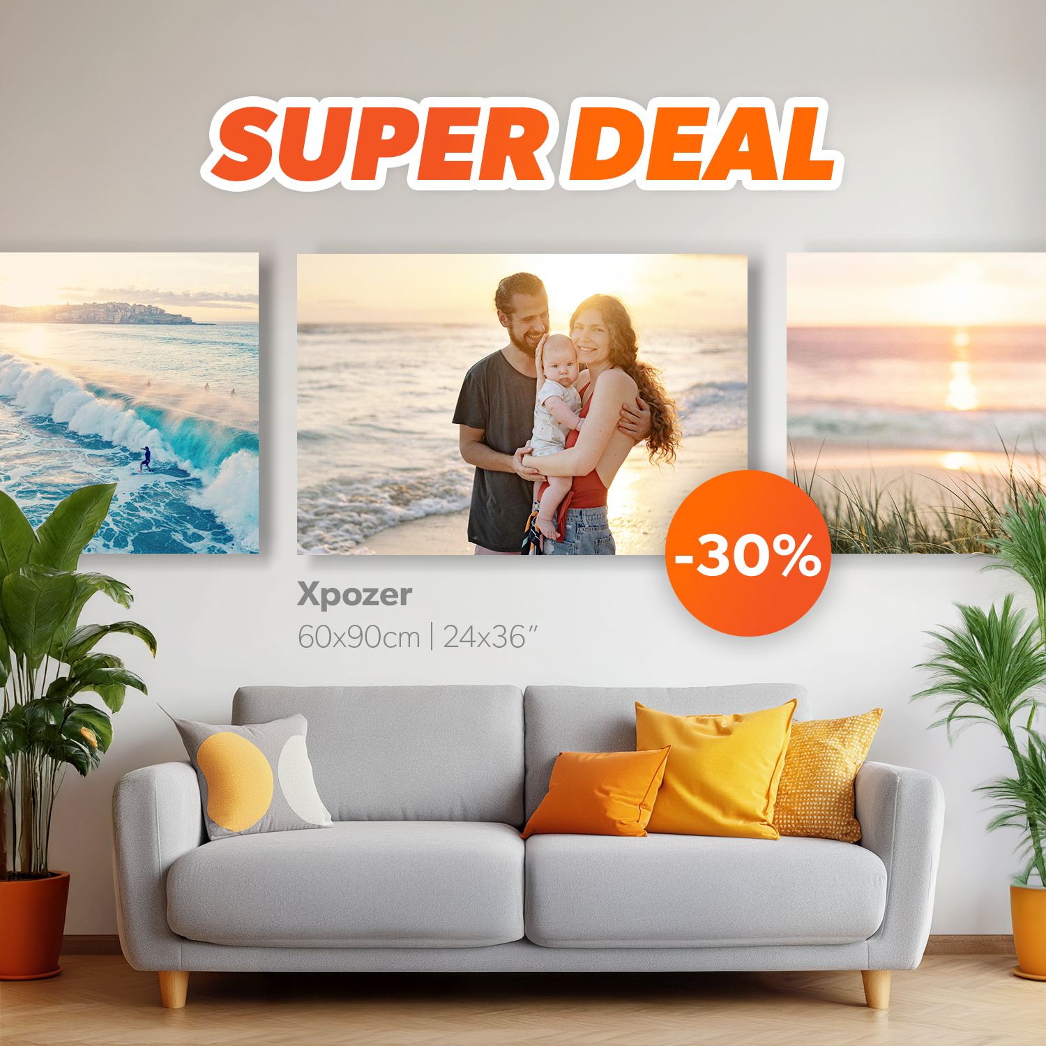 Xpozer 60x90 - Voucher Deal