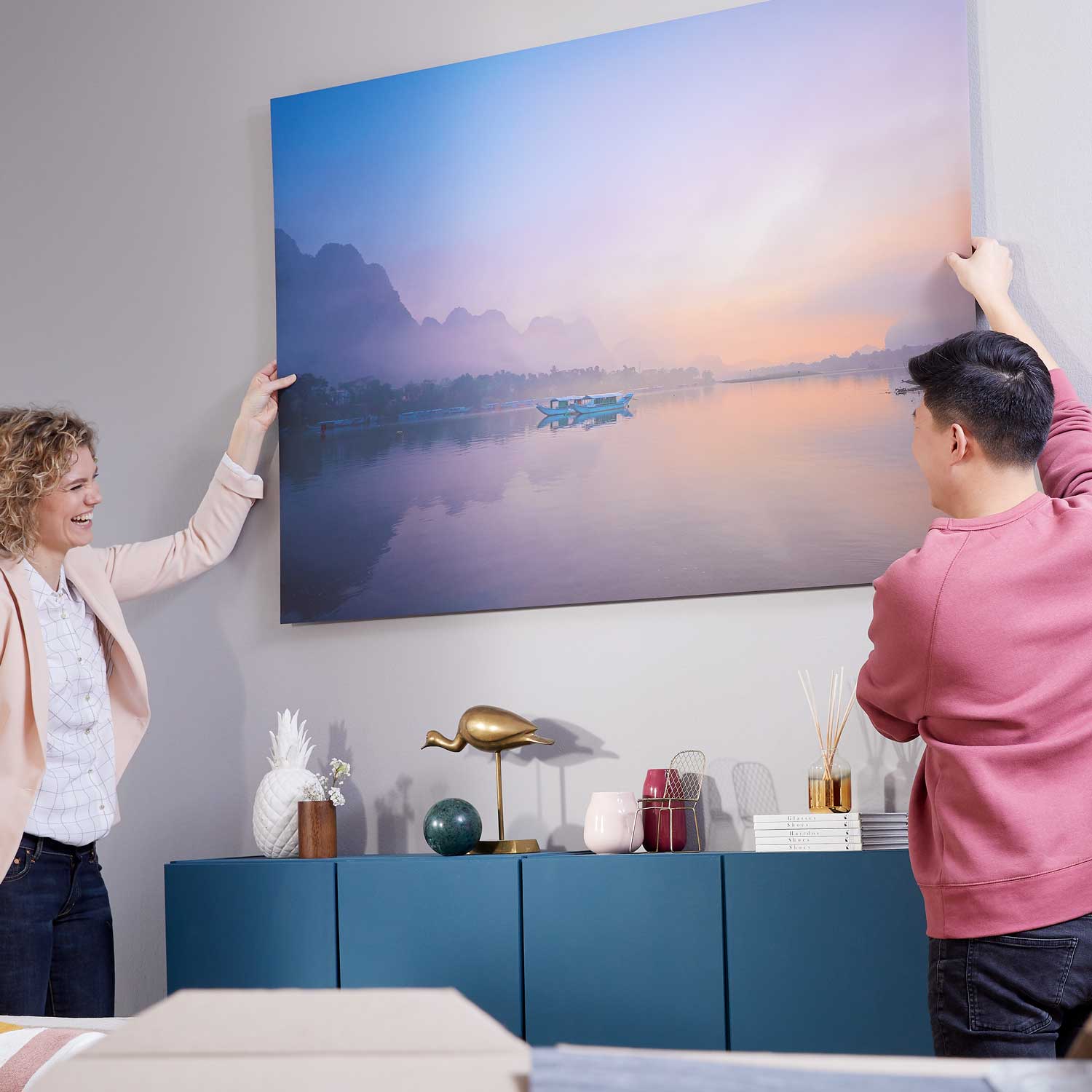 Xpozer HD Photo Print | Wall Art with a Reusable Floating Frame – Modern Alternative to Canvas, Dibond & Acrylic photo prints.
