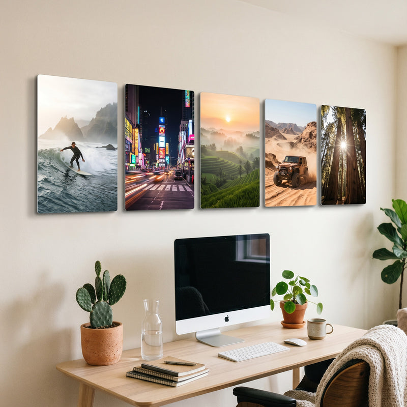 5x Fototegels 30x40 cm (3 GRATIS!)